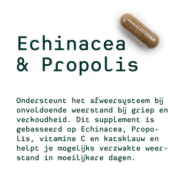 Chas Planage personnellement de 30 jours (Echinacea & Propolis, Multivit, Omega 3)